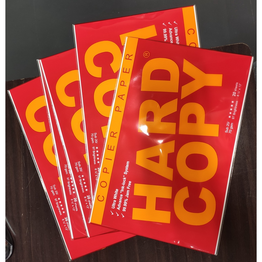 Hard Copy Copier Paper 20 Sheet Shopee Philippines