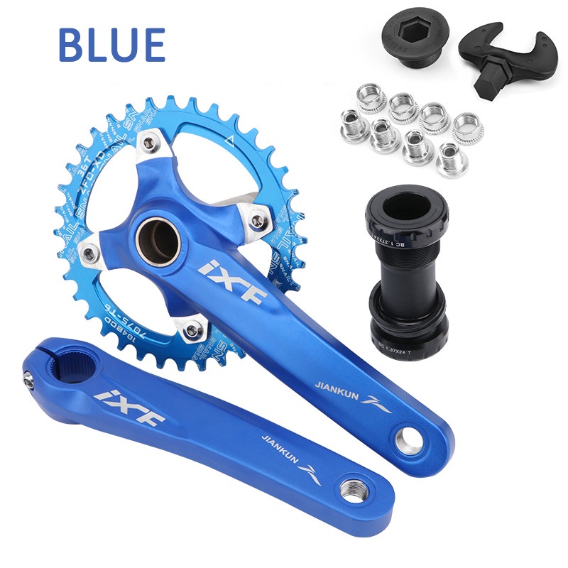 IXF Crankset 104 BCD Bottom Bracket with Axis Spindle MTB Hollowtech Connecting Rods for Bicycle Shopee Philippines