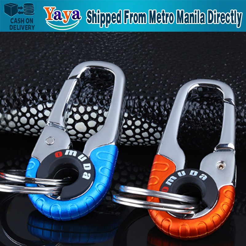 【Fast Delivery】100 OMUDA Keychain Creative Car Key Buckle Boutique Key