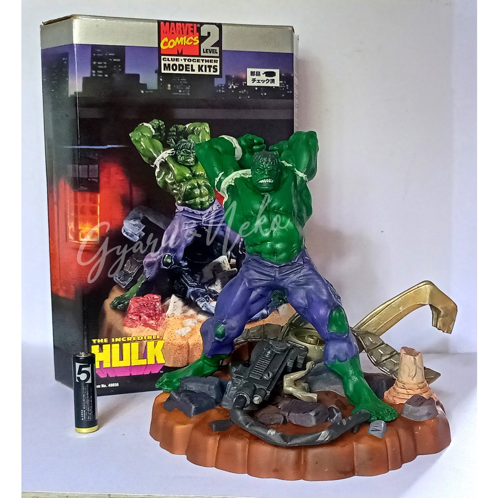 The Incredible Hulk 1996 Toy Biz Model kit painted Shopee Philippines