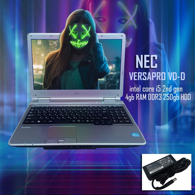 NEC versapro VD-D intel core i5 2nd gen | 4gb RAM DDR3 250gb HDD