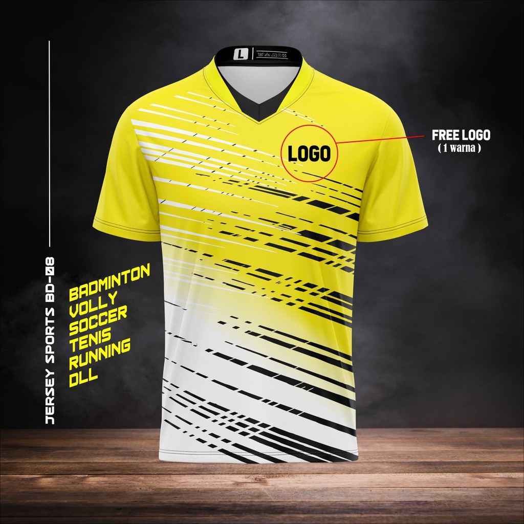 Jersey Sports Shirt BADMINTON BADMINTON BADMINTON Volleyball Running