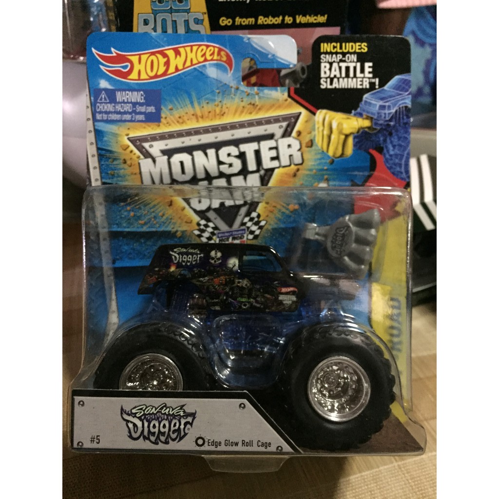 Hot wheels monster cheap jam son uva digger