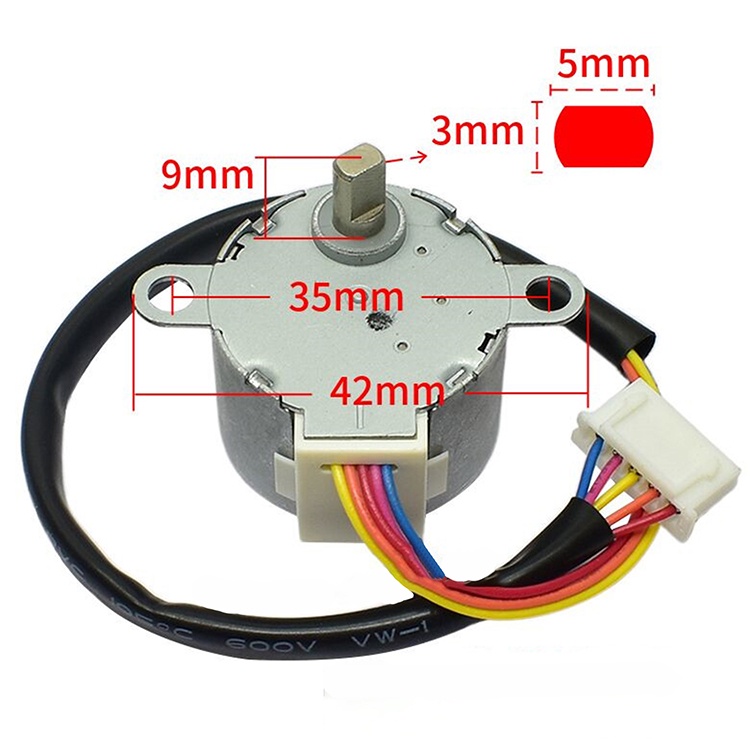 Replacement Air Conditioner 12V 28BYJ48 Synchronous Swingblade Motor for AUX Air Conditioner