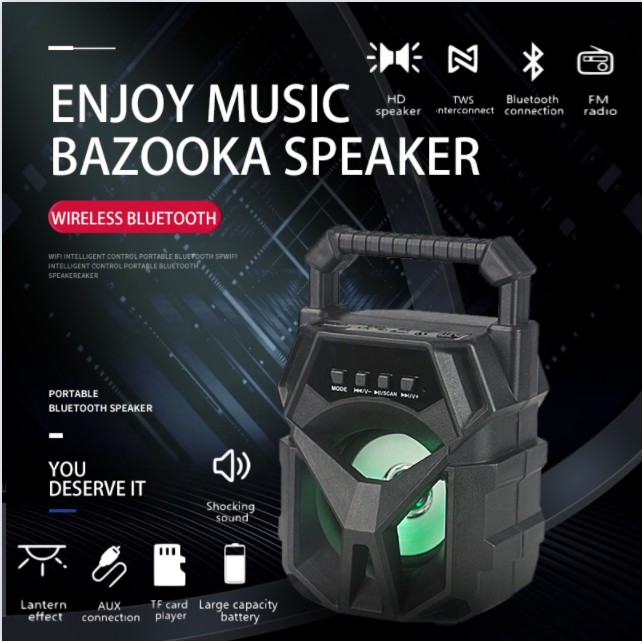 Cod Super Bass Mini Handheld Portable Wireless Bluetooth Speaker With ...
