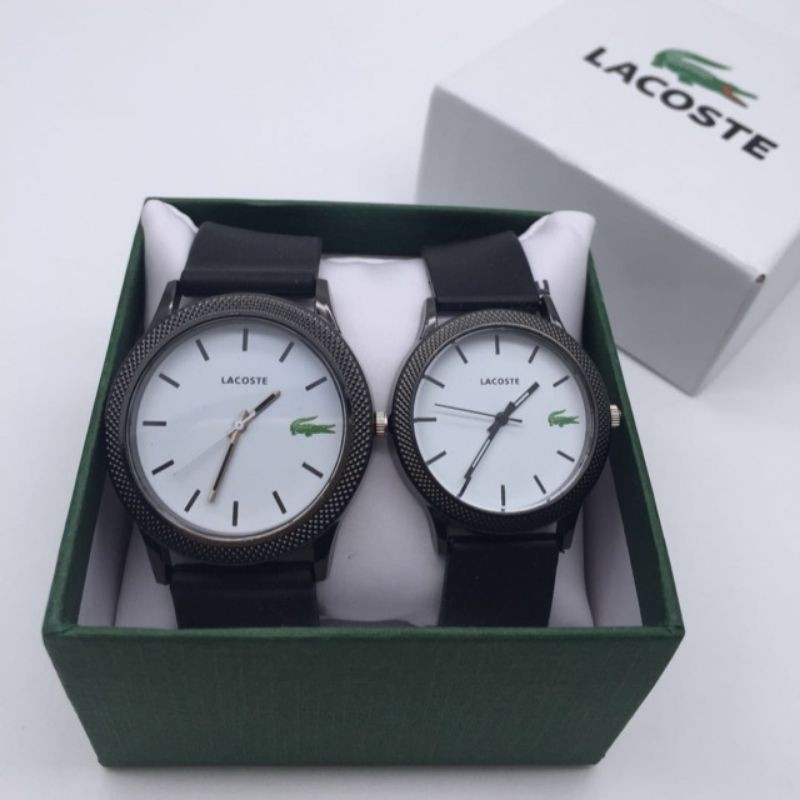 Lacoste couple shop watch price