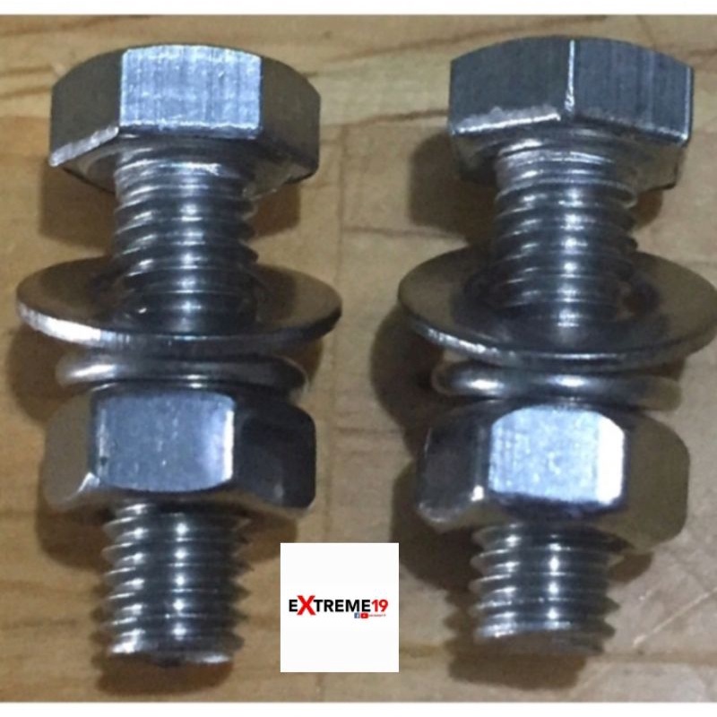 Stainless Steel 304 Bolts and Nuts for Battery Terminal ( 2 PCS / Set