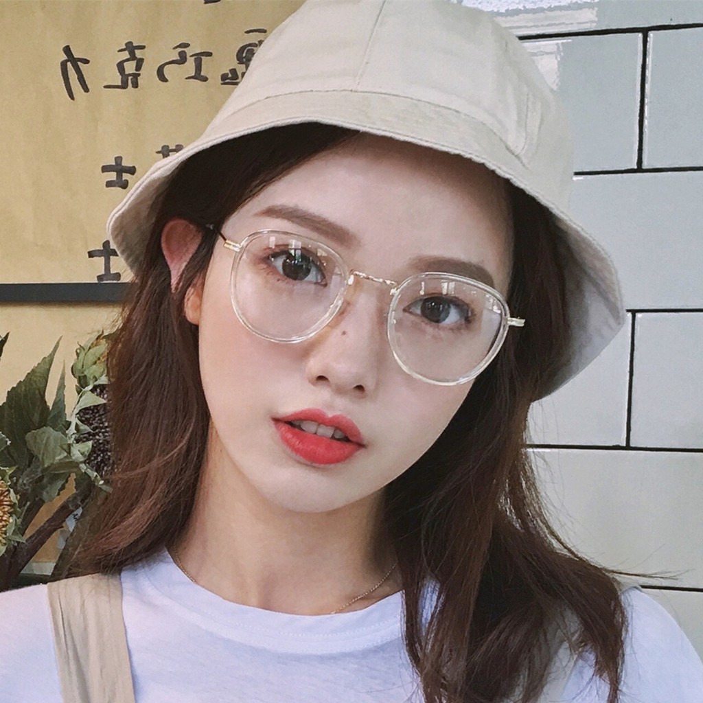 Women Hipster Vintage Retro Classic Half Frame Glasses Clear Lens Nerd Eyewear