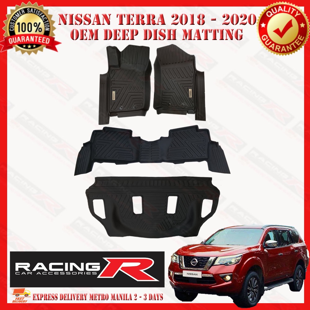 Nissan Terra 2018 - 2020 EXECELENT Deep Dish Matting V2 ( deepdish ...