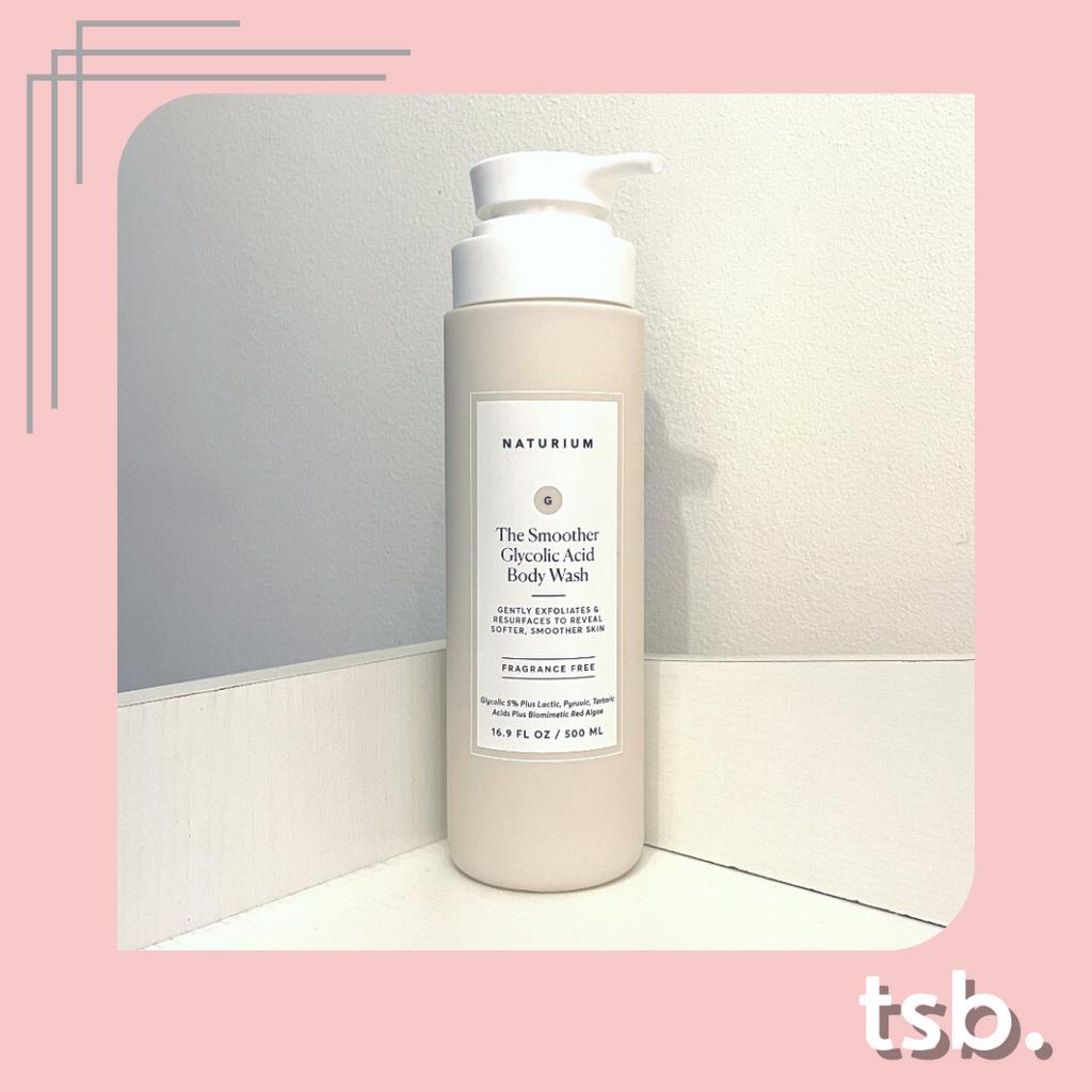 Naturium The Smoother Glycolic Acid Exfoliating Body Wash Shopee
