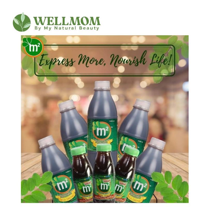 M2 Tea Drink Concentrate w/ Malunggay, Okra, and Luya | Shopee Philippines