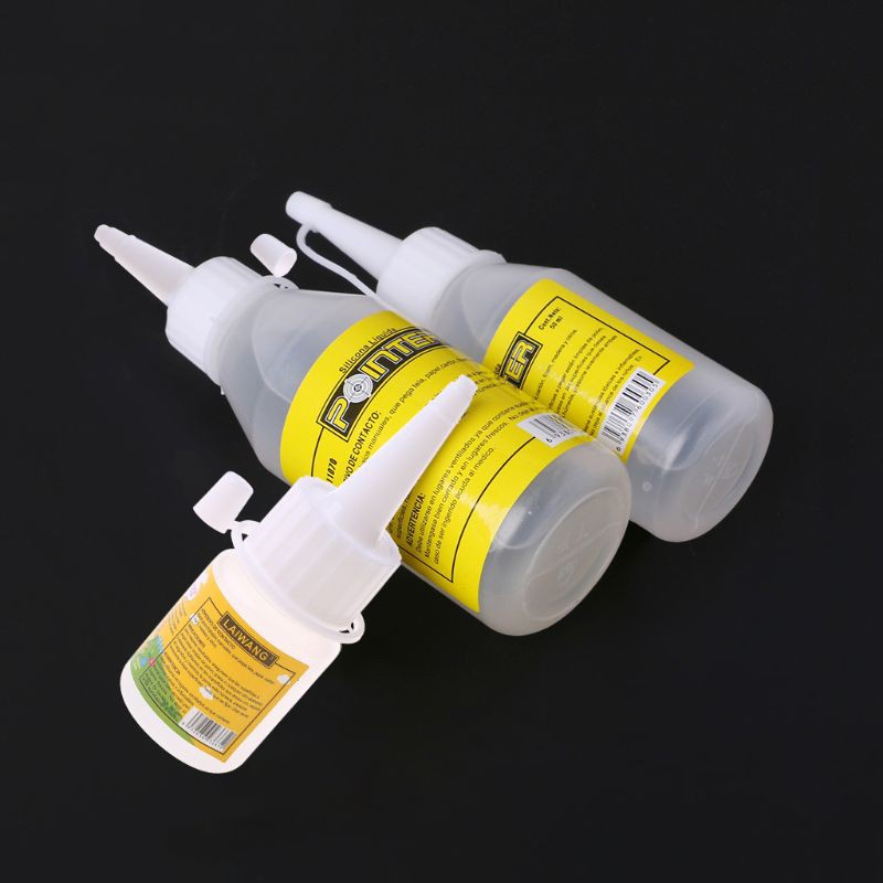 ✐Top 20/50/100ml Liquid Glue Alcohol Adhesive Textile Fabric Stationery  Scrapbooking Glue Instant Gr