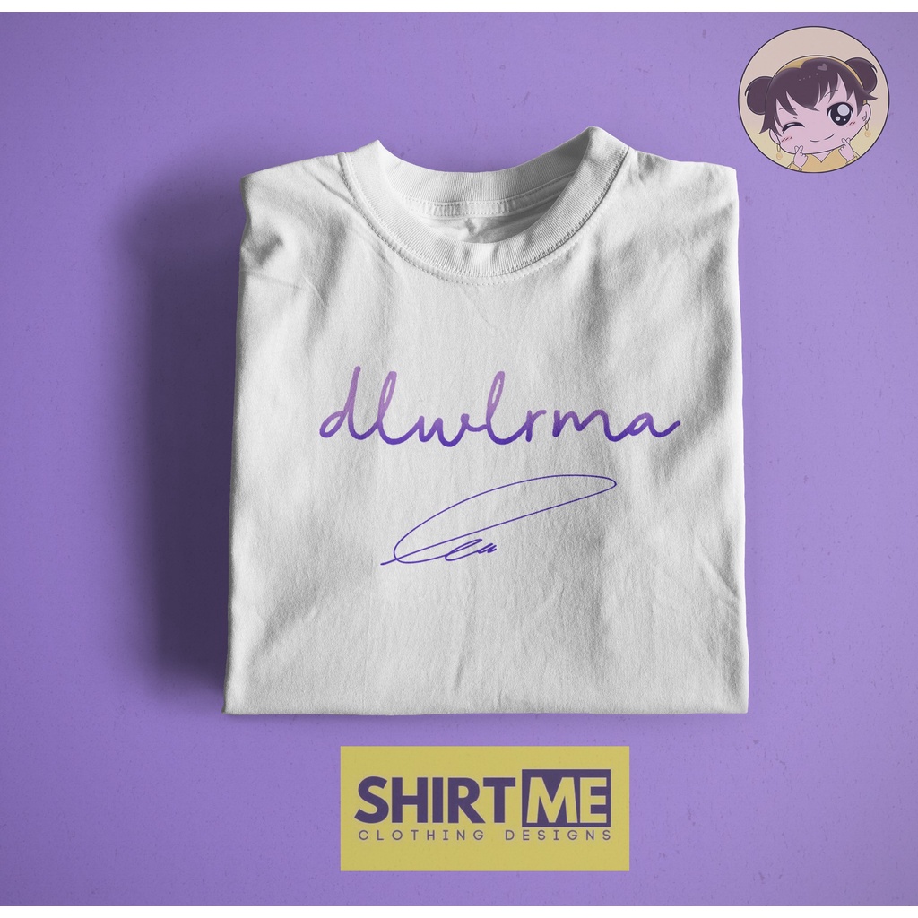 Dlwlrma IU Lee Ji Eun Signature Minimalist Shirt UNISEX Subli Tees ...