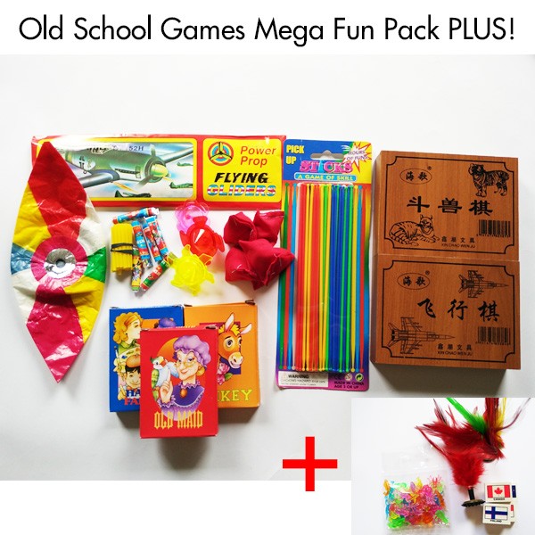 Traditional Classic Old School Games Mega Fun Pack Plus! | Shopee ...