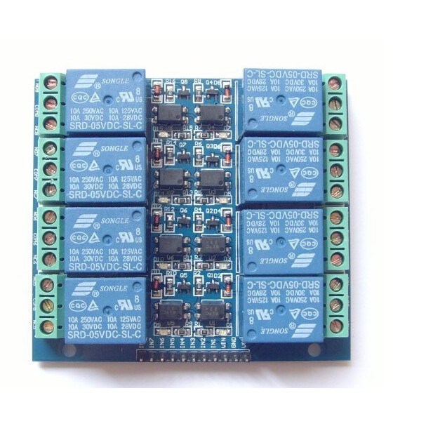 Relay Board 8 16 Channels input 5V Module Arduino output 10A 220V ...
