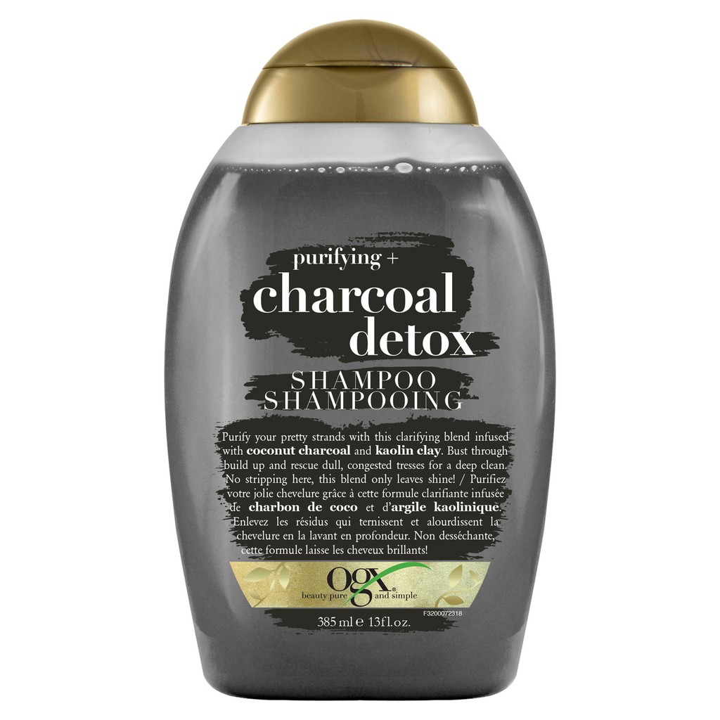 OGX Charcoal Detox Shampoo 385 ml Shopee Philippines