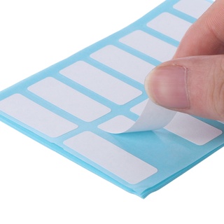 Best Self Adhesive White Label 12 Sheet Sticky Write On Note Mark Tags 