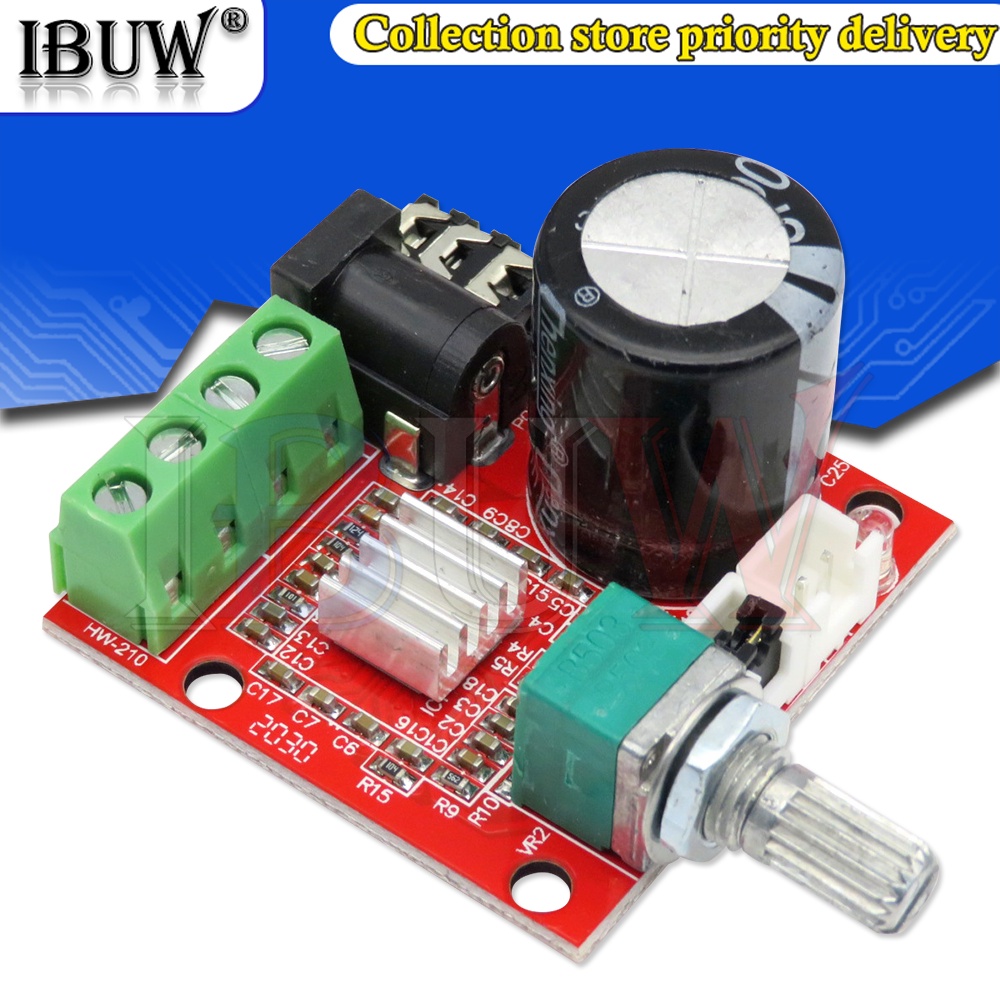 12v Mini Hi-Fi PAM8610 Scheda Di Amplificatore Stereo Audio: Classe D - Foto 4