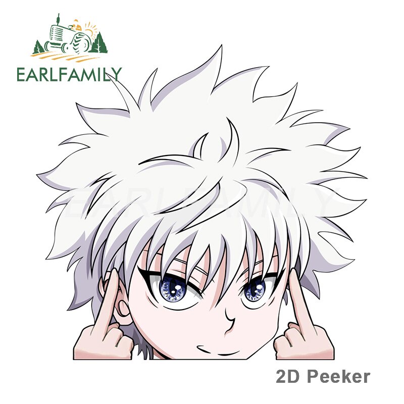 EARLFAMILY for HUNTER x HUNTER Waterproof Car Stickers Funny Decal ...