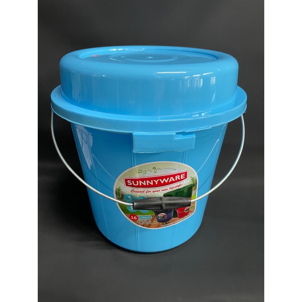 Timba Pail with Cover 16L | Shopee Philippines