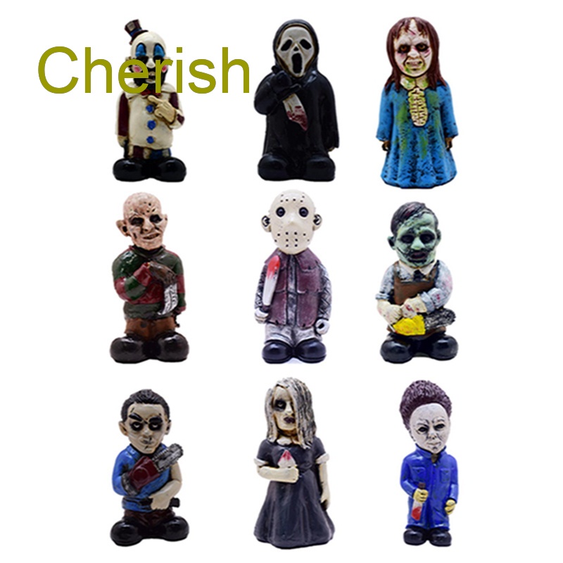 Horror Movie Garden Gnomes Action Figure Nightmare Horror Gnome, Spooky