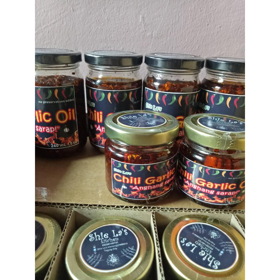 Chili Garlic Oil 120mL (24bottles) | Shopee Philippines