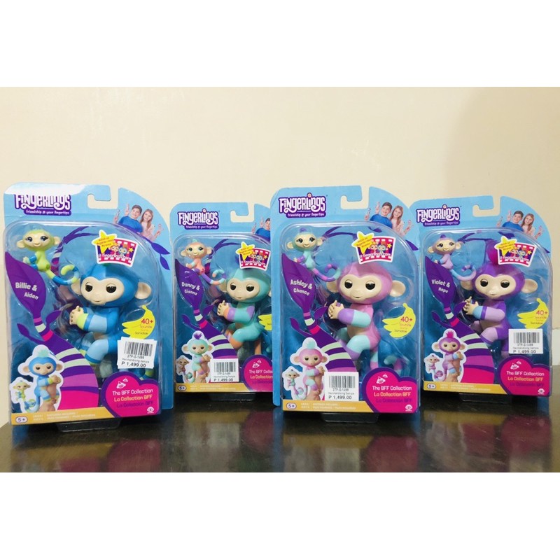 Fingerlings Baby Monkey & Mini BFFs | Shopee Philippines