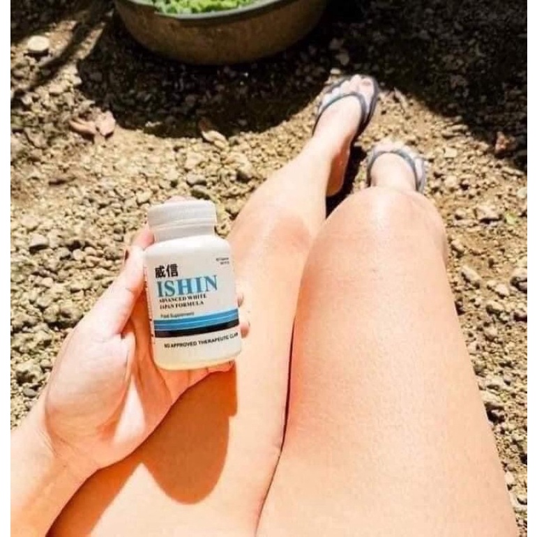 ishin glutathione fake vs original Ishin Glutathione Whitening 60 Capsules Authentic