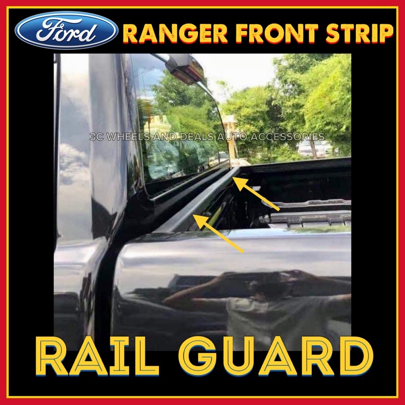 FORD RANGER 2012-2022 FRONT STRIP RAIL GUARD (FORD RANGER ACCESSORIES ...