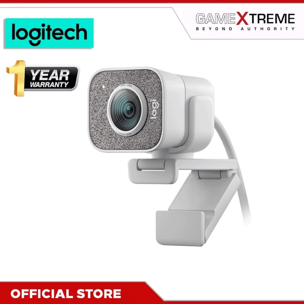  Logitech StreamCam - White - 1080P HD 60fps Streaming