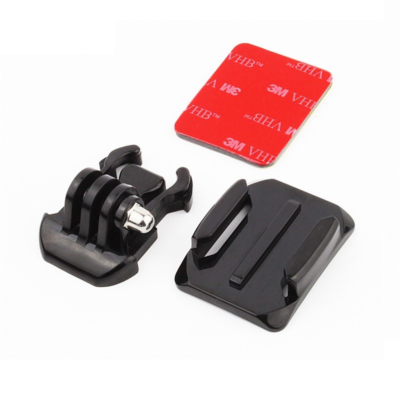 Mini Helmet Mount for GoPro Curved Mount Adhesive Sticker Action Camera ...