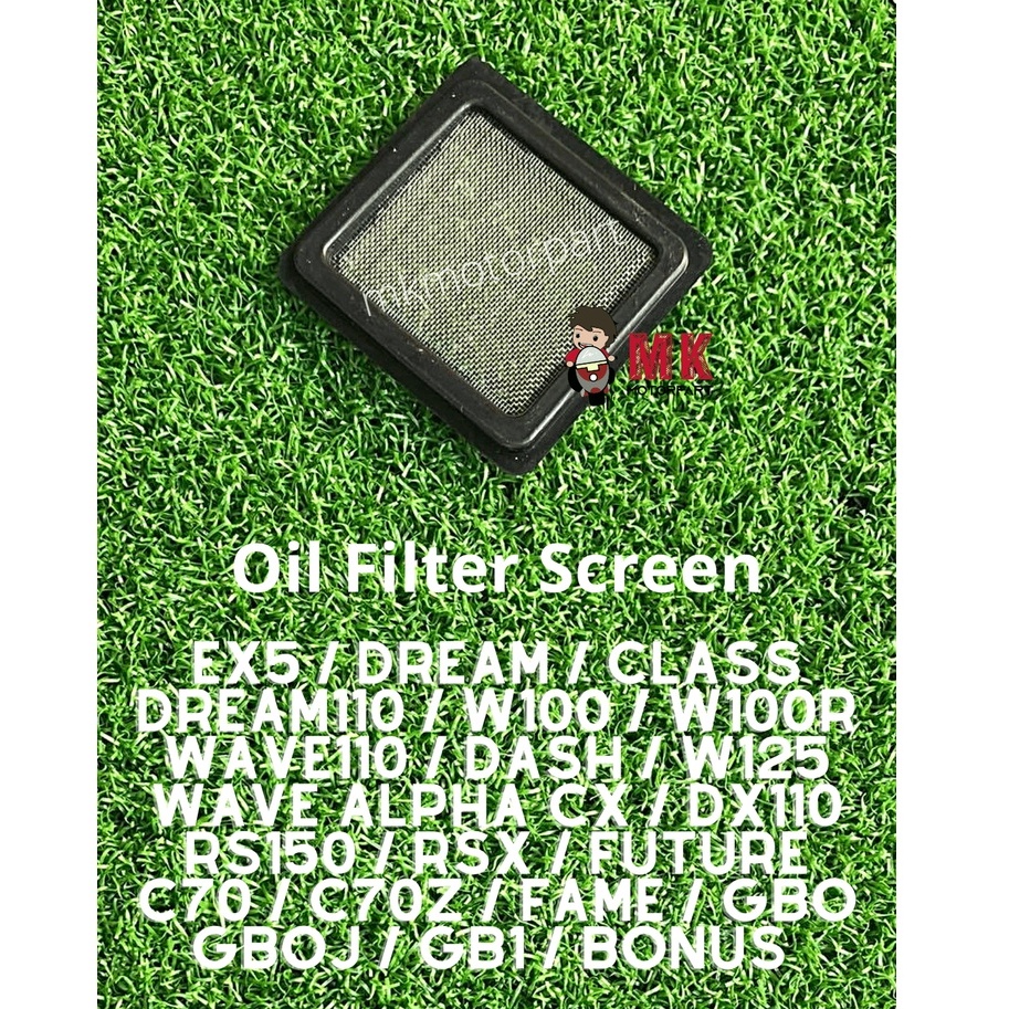 OIL FILTER SCREEN Ex5 Dream Class Wave Dash 110 125 Ultimo Alpha CX DX ...