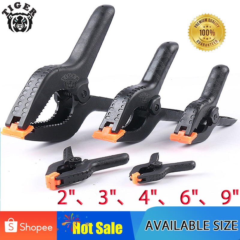 29" inch Spring Clamp Large Super Heavy Duty Spring Nylon with Red Tip