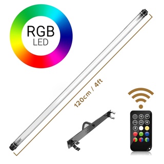 Luxceo P Rgb Waterproof Led Light Wand Degree Full Color Tube With Bluetooth App Control