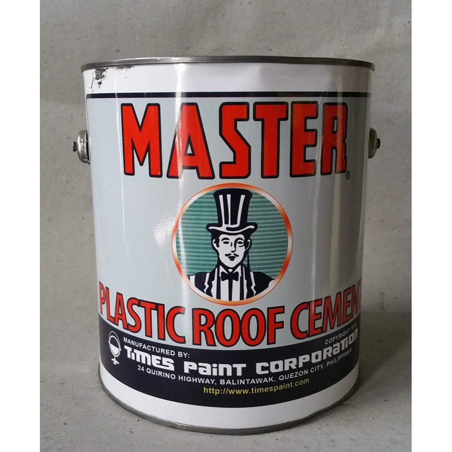 Master Plastic Roof Cement 4 Liters Shopee Philippines