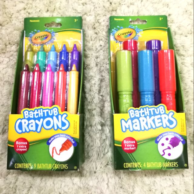 Crayola Bathtub Crayons and Markers: What's Inside the Box