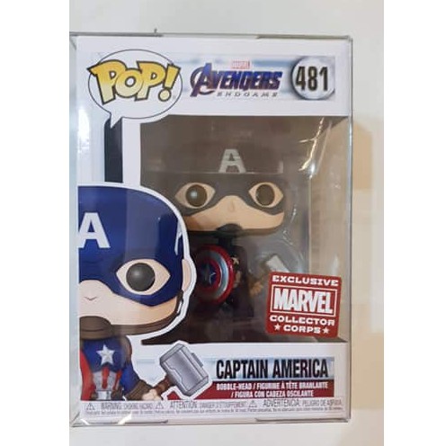Funko POP Figures - Captain America with hammer - Endgame