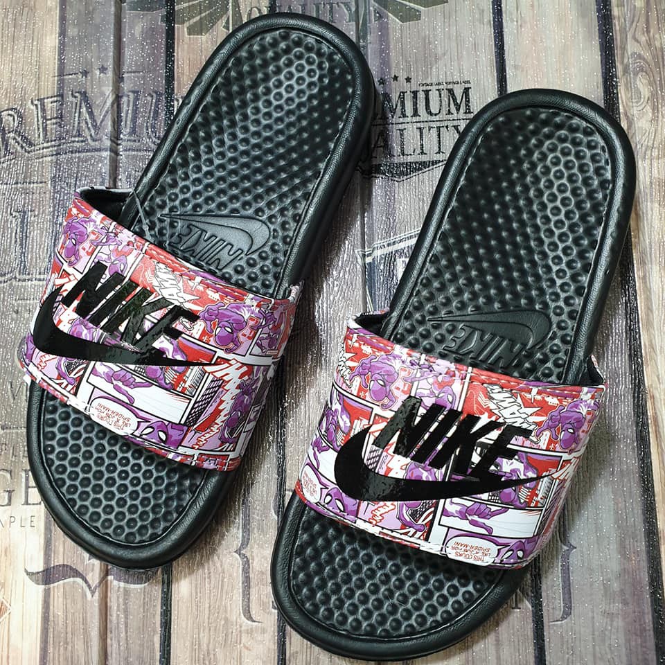 2020 NIke Bennasi Slippers Sandals Women Shopee Philippines