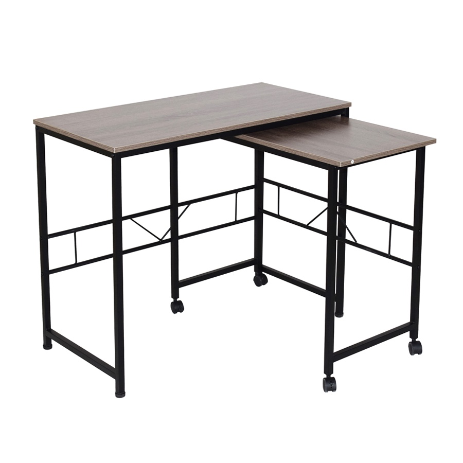 Mandaue Foam Jai Set of 2 Office Desk Black Oak Shopee Philippines