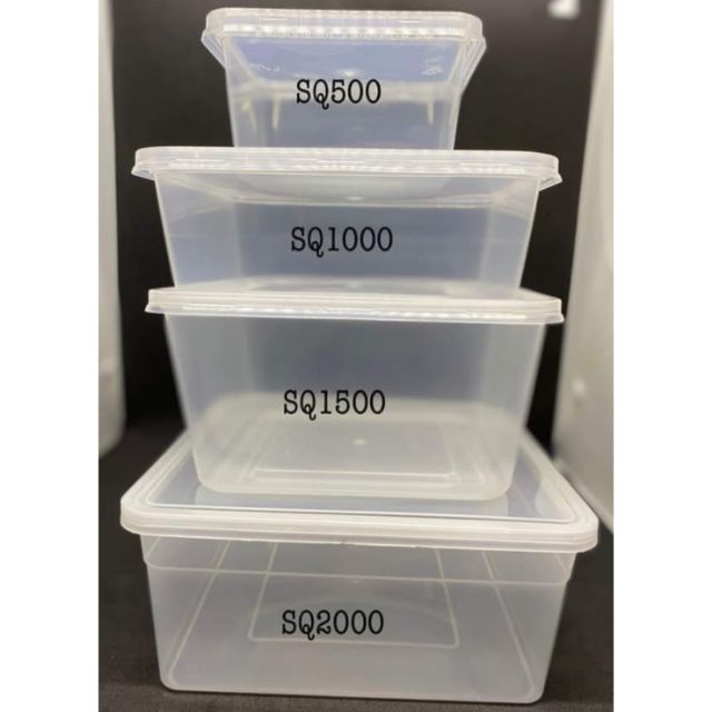 Microwavable containers comes in, circular, rectangular, square size