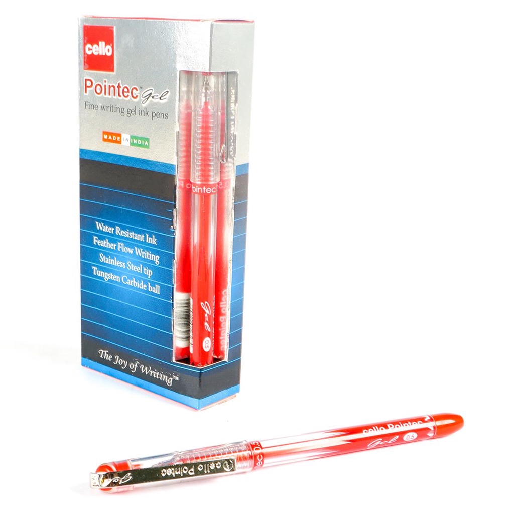 CELLO Gel Pen Pointec 0.5mm (Box) Shopee Philippines
