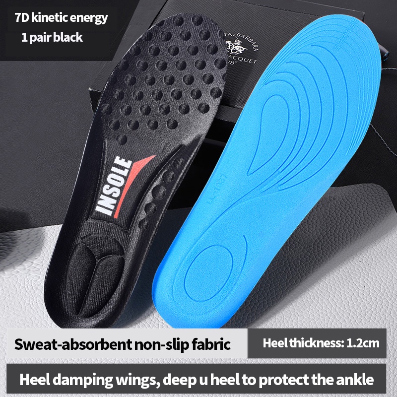 NAFOING Memory Foam Insoles For Shoes Sole Deodorant Breathable Cushion ...