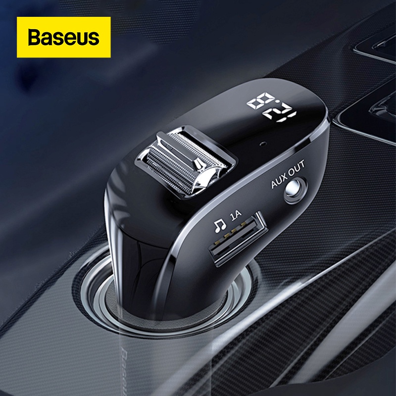 Baseus Car AUX Bluetooth Adapter Handsfree Car Kit Auto Mp3 Player