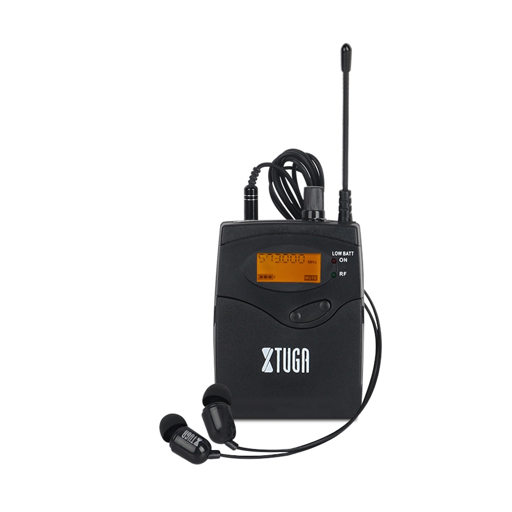 XTUGA IEM1200 Wireless In Ear Monitor System Extra Individual Bodypack receivers for
