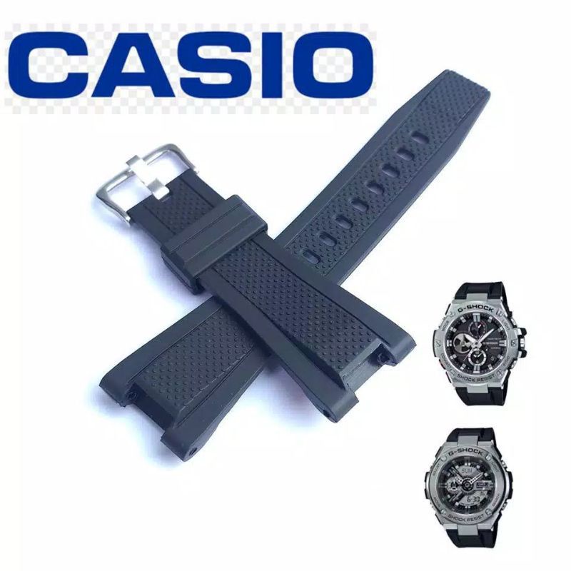 Casio G Shock GST 100 GST 210 B GST S 100 G Strap Rubber Strap