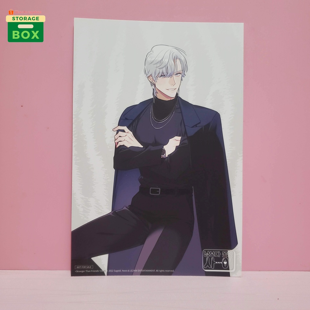 Lezhin BL Yaoi : Illustration Card / Postcard / Group Poster / Acrylic ...