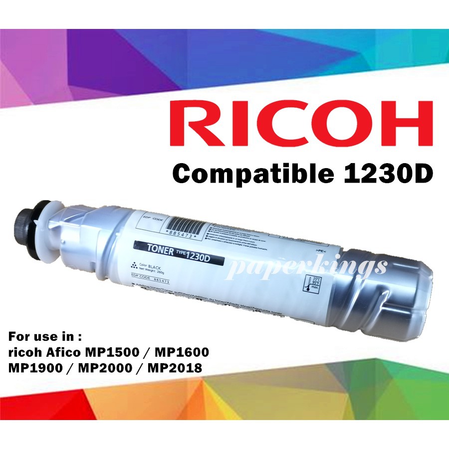 Ricoh Aficio Compatible Cartridge ricoh 1230D for mp1500 mp1600 mp1900 ...