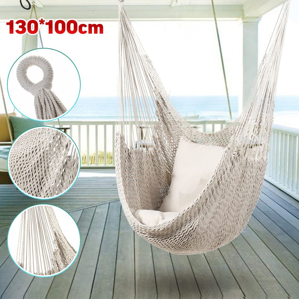 Hammock Chair Outdoor Indoor Garden Bedroom Furniture Outdoor