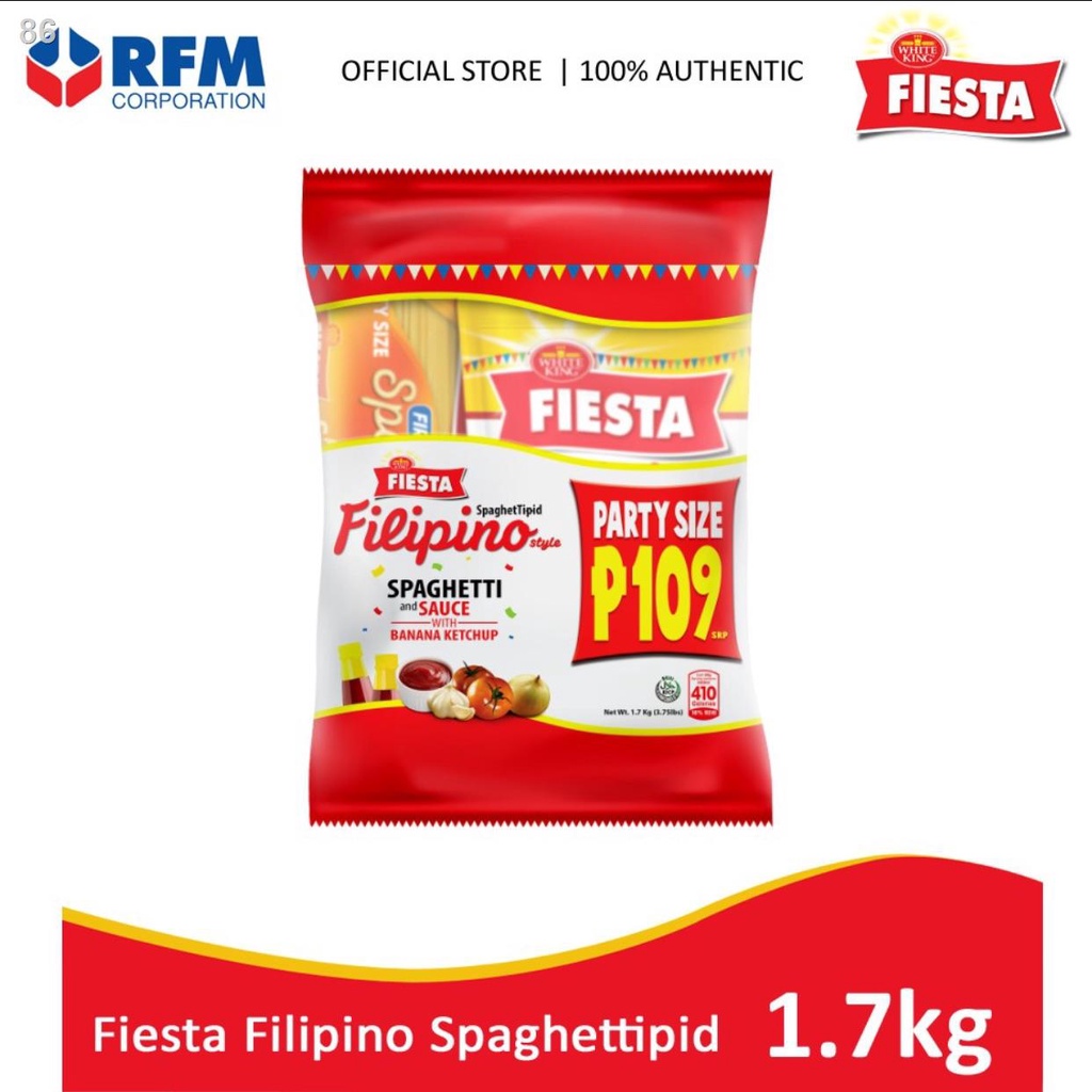Fiesta Filipino Spaghettipid Fiesta Spaghetti Pasta 800g + Fiesta