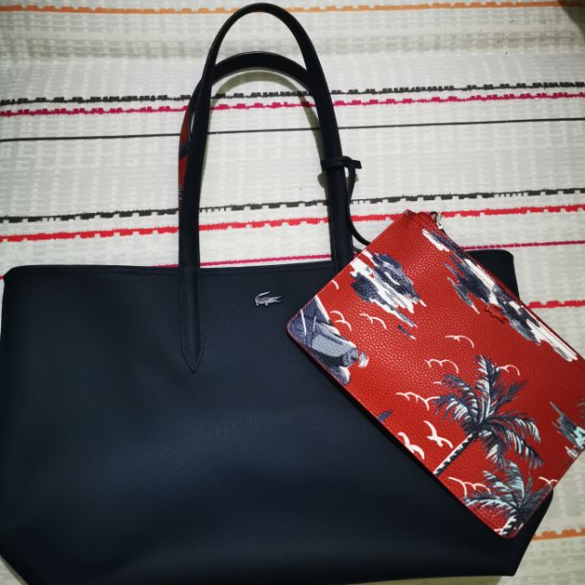 Lacoste Anna Reversible Tote Bag